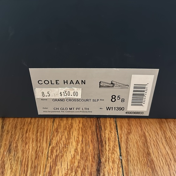 Cole Haan Grand Crosscourt Gold Slip on - Size 8.5 - Picture 3 of 3